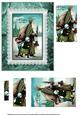 Vintage Santa with Children Pyramid