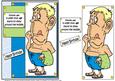 Colin Knows About Middle Age Quick Card