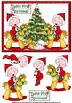 Baby Twins 1st Christmas Decoupage
