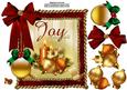 8x8 Christmas Ornaments in Luxury Frame