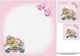 8x8 Love Wedding Bears Pink