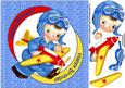 8x8 Birthday Vintage Fly Boy Childs Topper