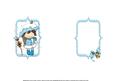 Izzy's Snowy Umbrella Blue Insert