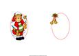 Christmas Bear with Happy Bells Insert