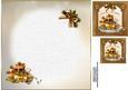 8x8 Luxury Christmas Gifts Insert Plate