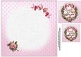 8x8 Circle of Roses for My Love Insert Plate