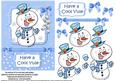 Cool Yule Snowman