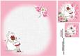 8x8 Sassy Cheryl Bear Hugs Insert Plate