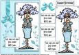Stella Hi Ho It's Over 60 or 70 I Go Blue Quick Card