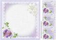 8x8 Insert for Friend, Sister, Mum, Verse Topper Sheets
