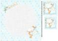 8x8 New Baby Boy Insert Plate