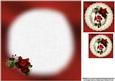 8x8 Roses Wine and Chocolates for My Love Insert Plate