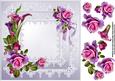 8x8 Calla Lilies and Roses