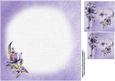 8x8 Winter Lilies Insert Plate