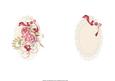Shabby Chic Vintage Roses Decoupage Insert