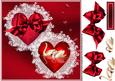 8x8 Love Hearts and Swans