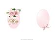 Butterflies Swans and Roses Pyramid Insert
