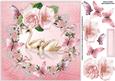 8x8 Butterflies Swans and Roses