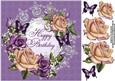 8x8 Vintage Roses for Your Birthday