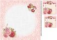 8x8 Shabby Chic Vintage Roses Mini Kit Insert