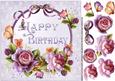 8x8 Beautiful Roses for Birthday