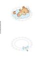 Sweet Angel New Baby Boy Insert