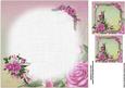 8x8 Floral Pink Delight Insert Plate