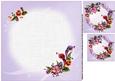 8x8 Succulent Flowers Insert Plate