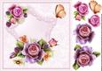 8x8 Pink English Roses