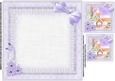8x8 Lavender Lace and Pearls Christmas Insert Plate