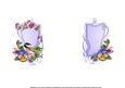 Winged Friends with Beautiful Pansies Insert