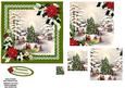 Traditional Vintage Christmas Pyramid Green