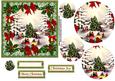 Vintage Christmas Around the Village Tree Pyramid