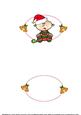 Yipee I'm Out Christmas New Baby Insert