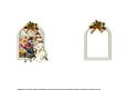 Vintage Christmas Toy Shop Window Insert