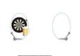 Bulls Eye Darts and a Pint Insert