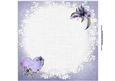 8x8 Beautiful Lilies on Heart Frame Insert Plate