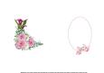 Flowers for Birthday or Mothers Day Insert
