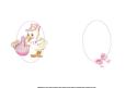 The Stork Delivers New Baby Girl Insert