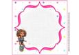 8x8 Dance Star Birthday Girl Mini Kit Insert