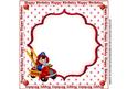 8x8 Lil Fireman Birthday Boy Mini Kit Insert Plate