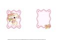 Hoppy Birthday Mum Pink Insert