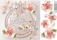 8x8 the Love Swans Wedding or Anniversary