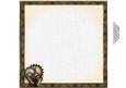 8x8 1950's Vintage One for the Men Insert Plate