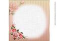 8x8 Vintage Cottage with Roses Mini Kit Insert