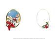 Vintage Christmas Scottie Dog and the Stagecoach Insert
