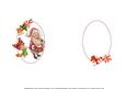 Hello Santa Merry Christmas Four Languages Insert