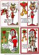 Selection of Four Gus and J.j Christmas Toppers