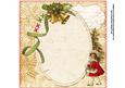 8x8 We Wish You a Merry Christmas Very Vintage Insert