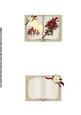 Open Book Christmas Topper Three Wise Men Cream Insert